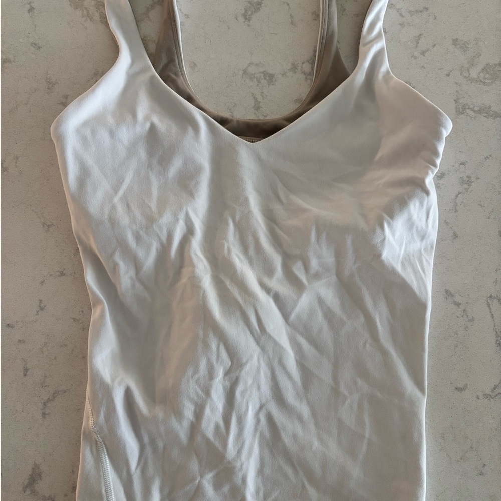 Women's Cream Tank Top